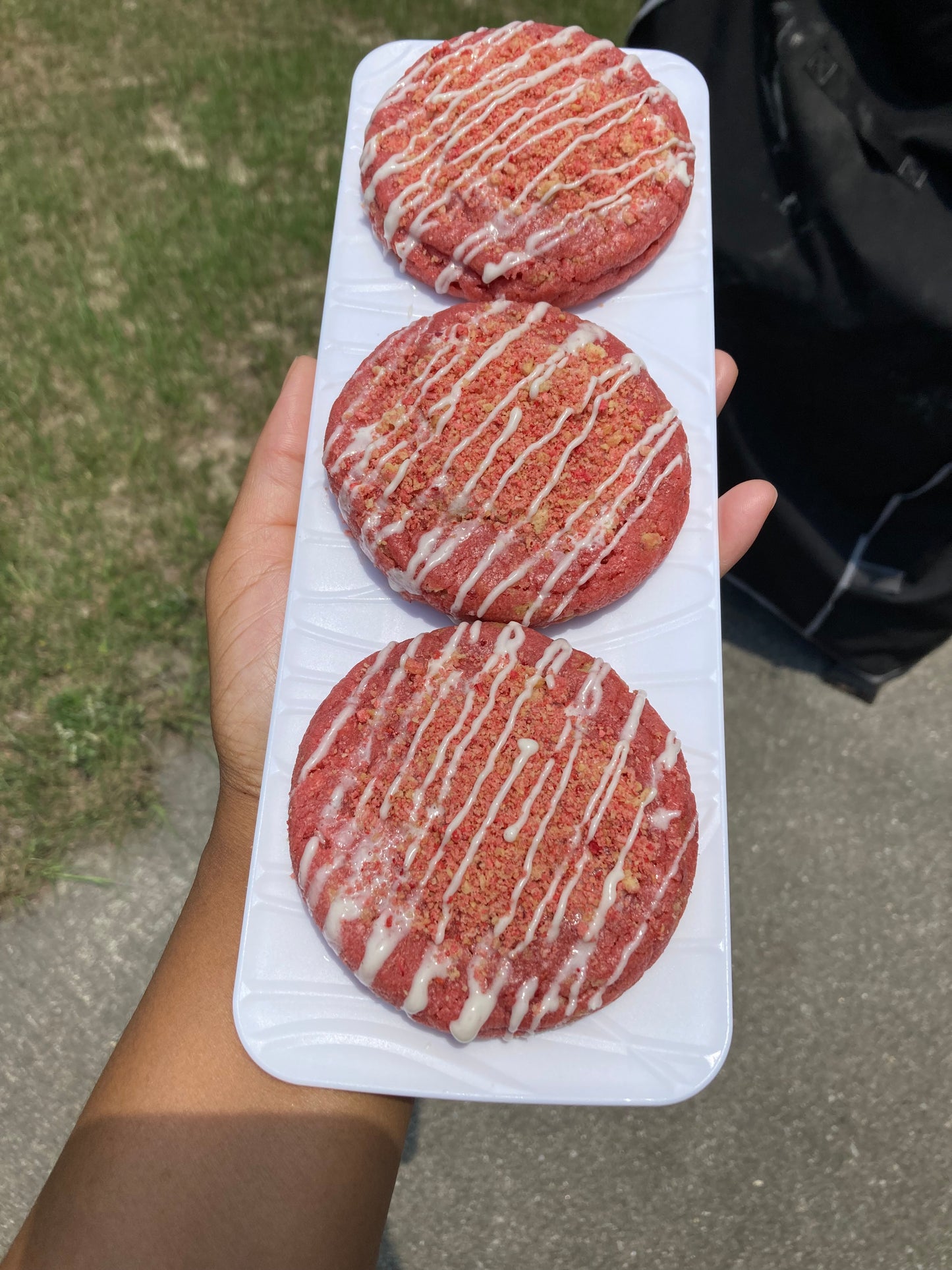 1/2 Dozen Strawberry Crunch Cookies