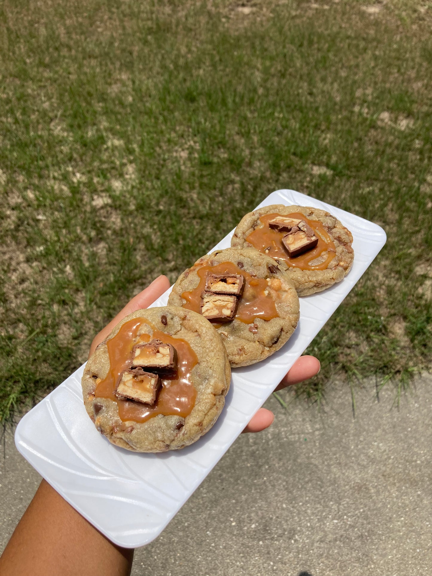 1/2 Dozen Snickers Cookies