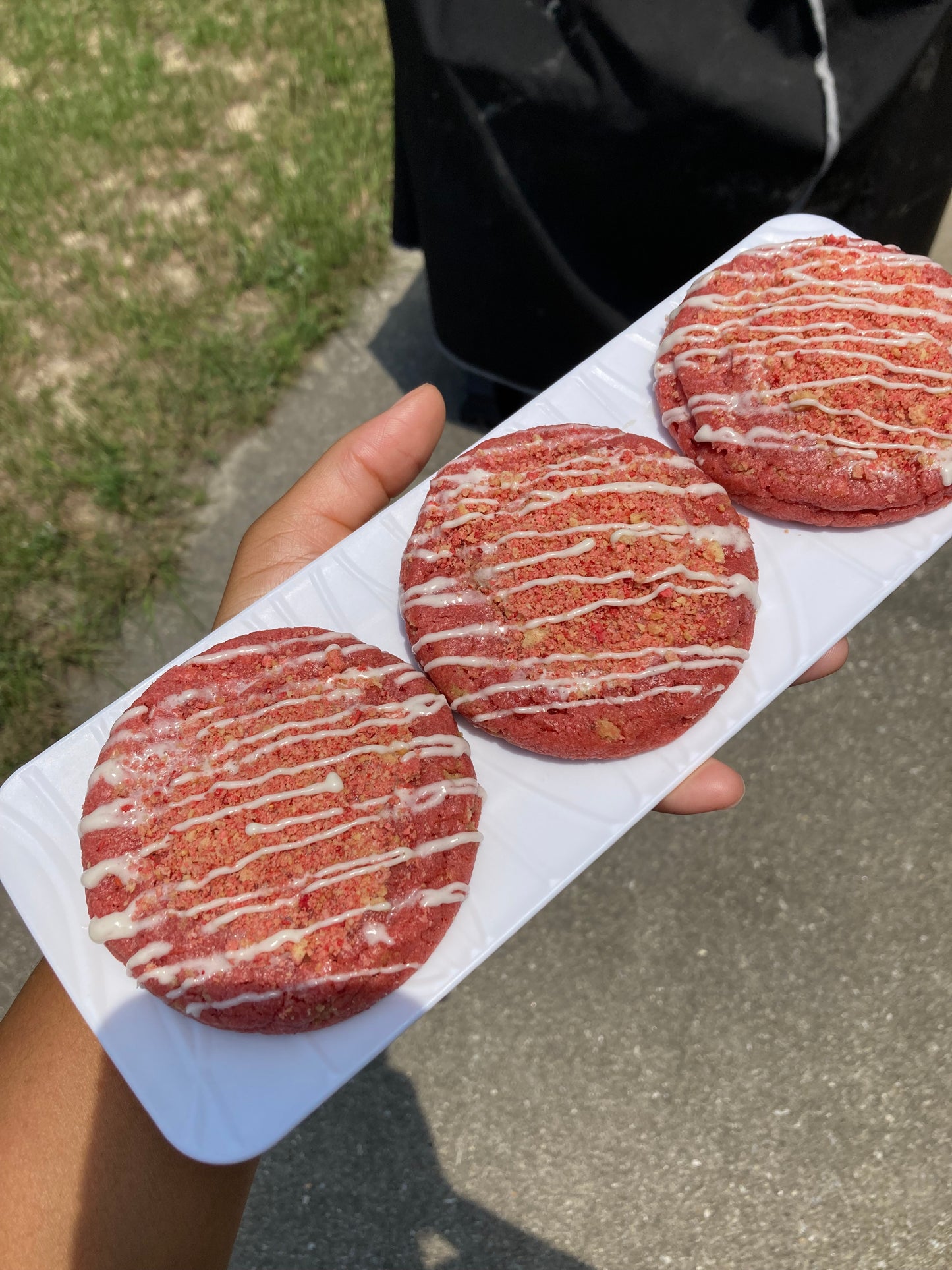 1/2 Dozen Strawberry Crunch Cookies