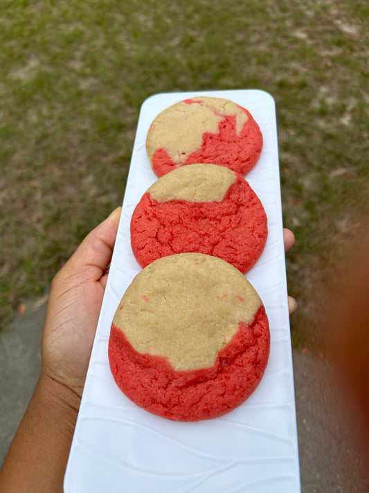 1/2 Dozen Strawberry Banana Cookies